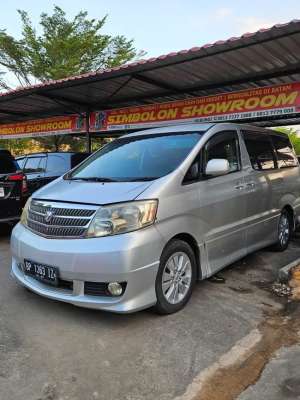 Jual bekas TOYOTA ALFARDAUTOMETIC PAJAK HIDUP STNK BPKB LENGKAP TANGAN PERTAMA,lokasi di Batam Kota