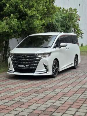 Jual bekas Toyota allnew Alphard G modellista odo20rb Tahun 2024,lokasi di Surabaya Kota