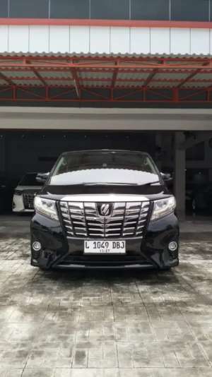 Jual bekas TOYOTA ALPARD G ATPM 2017 SUPER CIAMSOOO,lokasi di Surabaya Kota