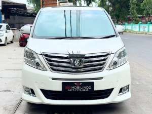 Jual bekas Toyota Alphard 2.4 G ATPM AT Pilot Seat Th 2012,lokasi di Cirebon Kota