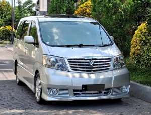 Jual bekas TOYOTA ALPHARD 2.4 V ASG HOME THEATRE SOUND CBU 2004,lokasi di Surabaya Kota