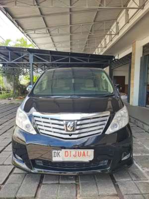 Jual bekas Toyota Alphard 2.4G 2010 home theather,lokasi di Denpasar Kota