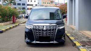 Jual bekas Toyota Alphard 2.5 G ATPM TSS Pilot Seat Black On Beige 2022 NIK 2021,lokasi di Jakarta Selatan