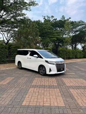 Jual bekas Toyota Alphard 2.5 G ATPM TSS 2022,lokasi di Jakarta Pusat