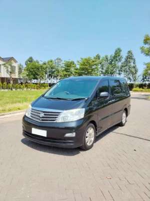 Jual bekas Toyota Alphard 3.0 V6 CBU 2008 NIK 2007 Premium Sound Elgrand Serena,lokasi di Jakarta Timur