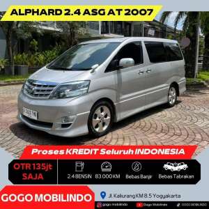 Jual bekas Toyota Alphard ASG Matic 2007 ANTIK Kredit Murah DP Minim Voxy,lokasi di  ,Surakarta Kota