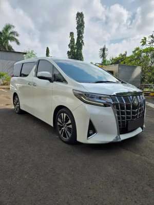 Jual bekas Toyota Alphard G 2018 Facelift New Putih Sunroof Dp murah,lokasi di  ,Jakarta Pusat
