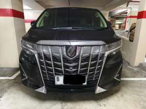 Jual bekas Toyota Alphard G 20202021 Hitam,lokasi di Jakarta Selatan