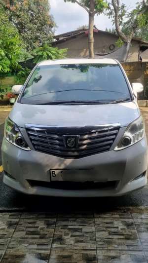 Jual bekas Toyota Alphard G 2.4 power backdoor no pil genap stnk pjng perorangan,lokasi di Jakarta Barat
