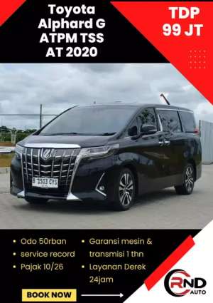 Jual bekas Toyota Alphard G at 2020,lokasi di Tangerang Kota