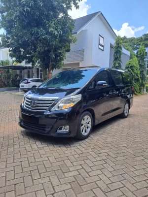 Jual bekas Toyota Alphard G ATPM 2012 istimewa,lokasi di Jakarta Selatan