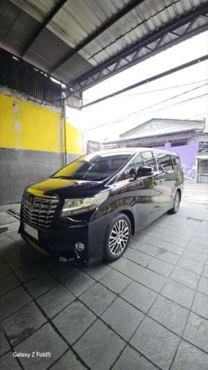 Jual bekas Toyota Alphard G ATPM 2017 , Alphard 2016 2018,lokasi di Surabaya Kota