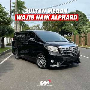 Jual bekas Toyota Alphard G Atpm Facelift Hitam 2015,lokasi di  