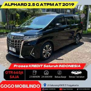 Jual bekas Toyota Alphard G ATPM Matic 2019 ANTIK ISTIMEWA DP Minim Bisa Kredit,lokasi di Semarang Kota