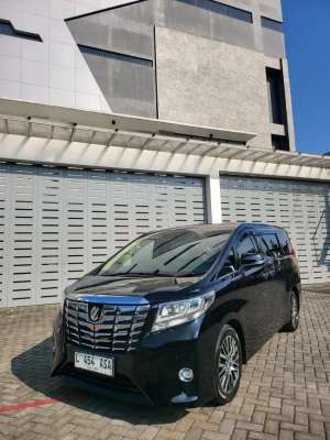 Jual bekas TOYOTA ALPHARD G ATPM TAHUN 2017,lokasi di Surabaya Kota