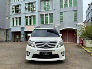 Jual bekas Toyota Alphard G SC Audioless 2014 AT 2.4, Km 107Ribu Vellfire,lokasi di Jakarta Selatan