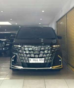 Jual bekas Toyota Alphard Hybrid Modelista 2025 March Hitam Vieta Motor Termurah,lokasi di Jakarta Utara