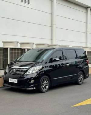 Jual bekas Toyota Alphard S Hitam 2010 Tdp Murmer Ori Menarik Bu Antik Simpanan,lokasi di Tangerang Selatan Kota