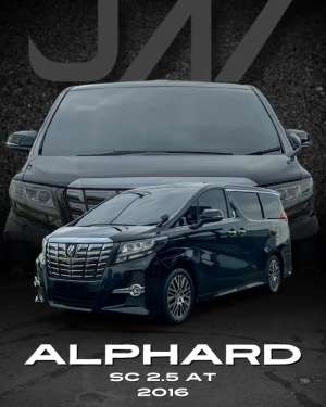 Jual bekas TOYOTA ALPHARD SC 2.5 ATLIKE NEW,lokasi di Jakarta Pusat