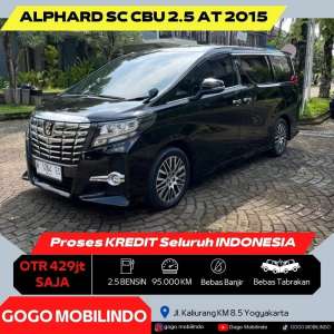 Jual bekas Toyota Alphard SC CBU Matic 2015 Plat H ISTIMEWA DP Minim Vellfire,lokasi di  ,Sleman Kab.