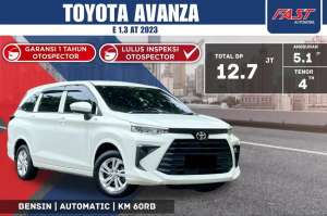 Jual bekas TOYOTA AVANZA E 2023 1.3 ATPAJAK PANJANG,lokasi di Gianyar Kab.