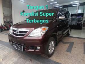 Jual bekas Toyota avanza g mt 2009 KM125rb merah marun 1.3 manual L avansa,lokasi di  