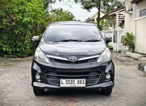 Jual bekas TOYOTA AVANZA VELOZ 1.5 MT 2015 HITAM METALIK,lokasi di Surabaya Kota