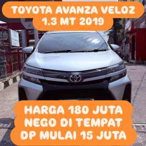 Jual bekas Toyota Avanza Veloz 2019 Bensin DP 15 JUTA,lokasi di Medan Kota