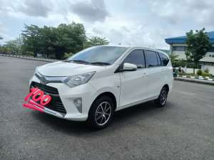 Jual bekas Toyota Calya 1.2 G - AT metik tahun 2019 pemakaian warna putih,lokasi di Banjarmasin Kota