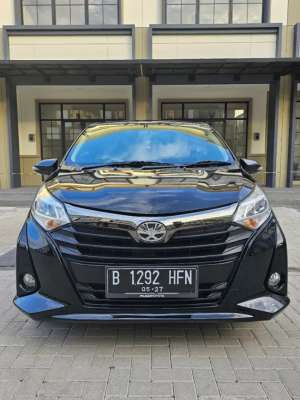 Jual bekas TOYOTA CALYA 1.2G AT KM50RB 2022 HITAM,lokasi di Tangerang Kota