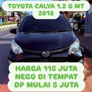 Jual bekas Toyota Calya 2018 DP 5 JUTA,lokasi di  ,Medan Kota