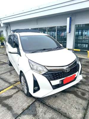 Jual bekas Toyota Calya G 2022 Matic Putih,lokasi di Jakarta Selatan