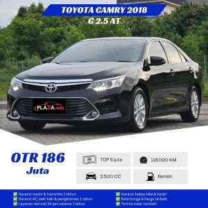 Jual bekas Toyota Camry 2018G 2.5 Automatic TDP 6 juta TANPA DP juga bisa,lokasi di Jakarta Barat