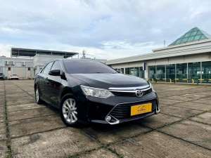 Jual bekas TOYOTA CAMRY 2.5 G FACELIFT 2018 HITAM SERVIS RECORD TOYOTA SIAP PAKAI,lokasi di Jakarta Utara