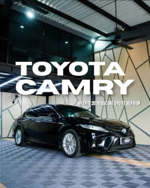 Jual bekas Toyota Camry 2.5 Hybrid 2019 Ascent Sport Version,lokasi di Jakarta Pusat