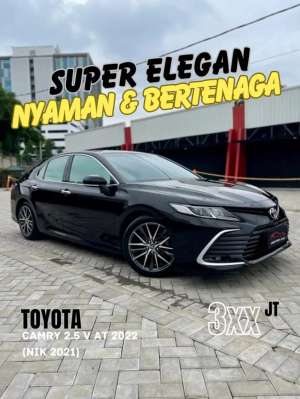 Jual bekas Toyota Camry 2.5 V Facelift AT 2022 NIK 2021,lokasi di Jakarta Selatan