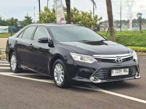 Jual bekas Toyota Camry G 2.5 At 2018Warna HitamKm 118 RbPajak September 2026,lokasi di Tangerang Kota