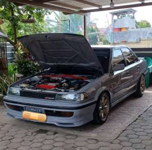 Jual bekas Toyota Corolla AE92 Twincam GTI Tahun 1991 Mesin 4AGE16V Redtop Injeks,lokasi di Lampung Selatan Kab.