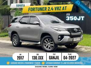 Jual bekas Toyota Fortuner 2.4 VRZ At 2017 Silver Metalik,lokasi di  