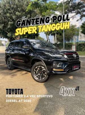 Jual bekas Toyota Fortuner 2.4 VRZ TRD Sportivo AT 2020,lokasi di Tangerang Kab.