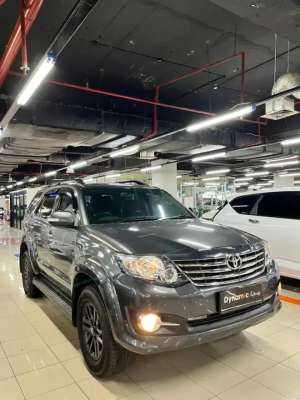 Jual bekas Toyota Fortuner 2.7 G Luxury thn 2015 Grey On Black,lokasi di Jakarta Pusat