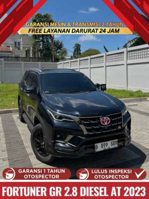 Jual bekas Toyota Fortuner GR 2.8 Diesel AT 2023 Fortuner GR 2.8 2023 Fortuner,lokasi di Jakarta Selatan