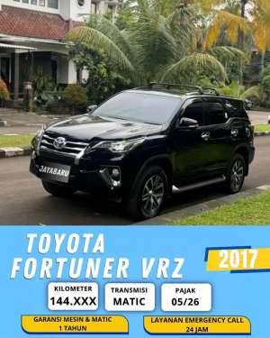 Jual bekas TOYOTA FORTUNER VRZ 2017 AT MATIC GENAP,lokasi di  
