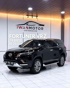 Jual bekas Toyota Fortuner VRZ 2.4 Disel Matic 2021 DP Murah Istimewa,lokasi di Surakarta Kota