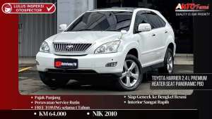 Jual bekas Toyota Harrier 2.4 L Premium Heater Seat Panoramic PBD 2010,lokasi di Jakarta Pusat