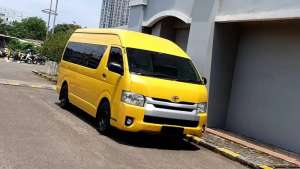 Jual bekas Toyota Hiace Commuter 16 Seat 2.5 Turbo Manual Kuning asli 16seat,lokasi di Jakarta Selatan