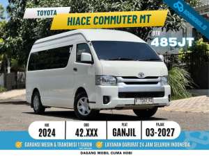 Jual bekas Toyota Hiace Commuter mt 2024,lokasi di Bekasi Kota