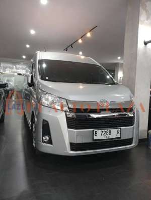 Jual bekas TOYOTA HIACE PREMIO SOLAR MT 2020 SILVER,lokasi di Semarang Kota