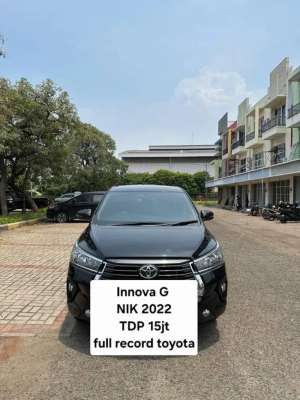 Jual bekas Toyota Innova G 2022 at 2023tdp15jt new model 2021 hitam,lokasi di Jakarta Utara