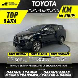 Jual bekas TOYOTA INNOVA REBORN G LAST EDITION 2.0 BENSIN AT 2022,lokasi di Jakarta Timur